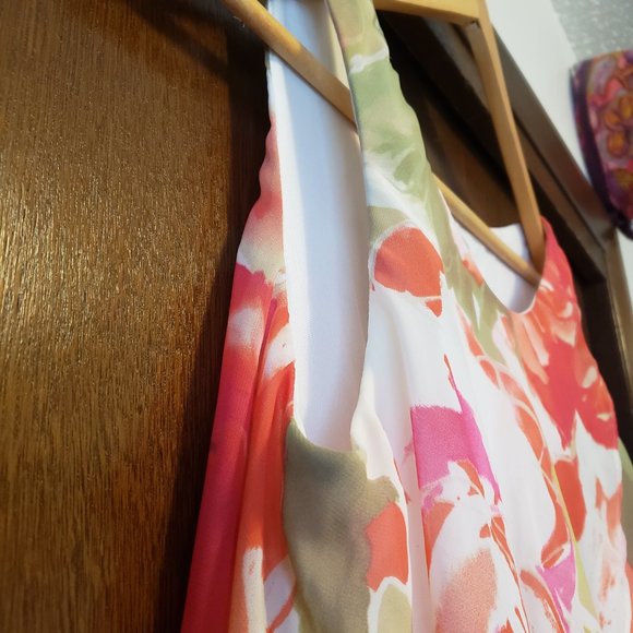 J.R. Notes by Carol Lin floral tiered dress - Picture 6 of 14